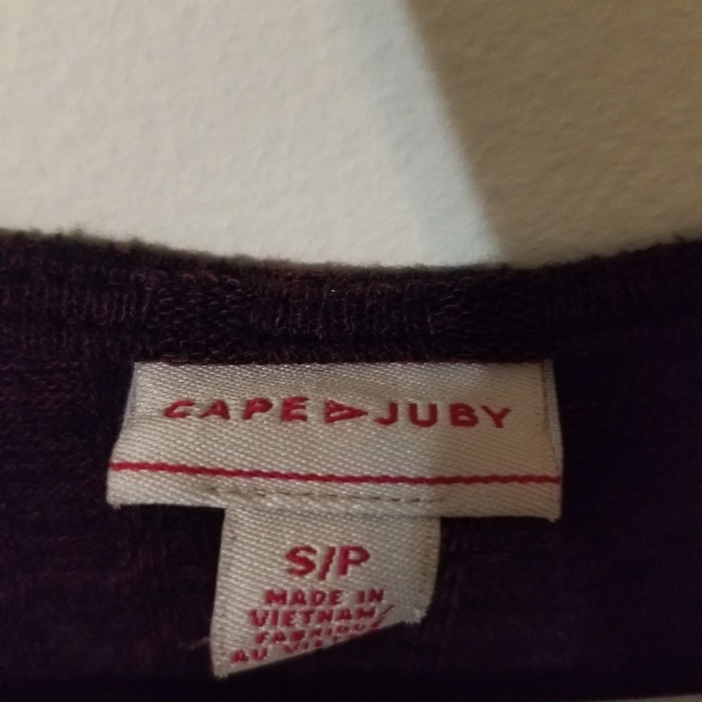 Sexy maroon long sleeve - Picture 2 of 2